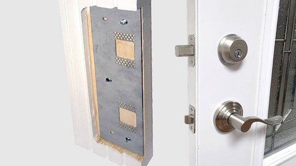 Nordik doors feature a 16” Security Plate.