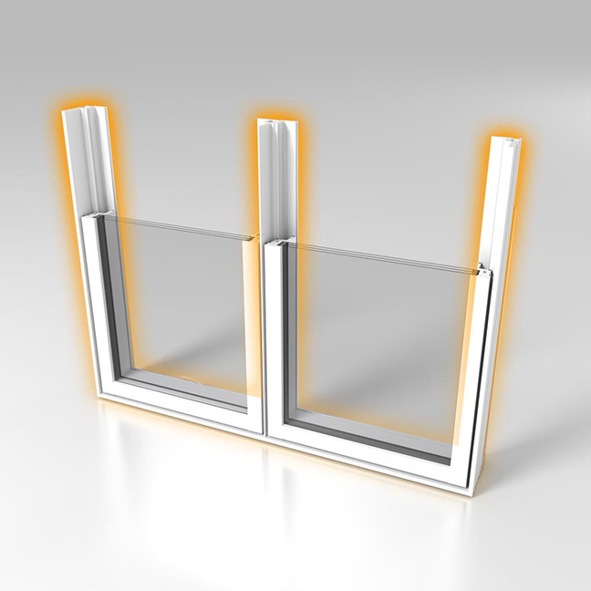 Nordik casement windows feature superior structural construction.