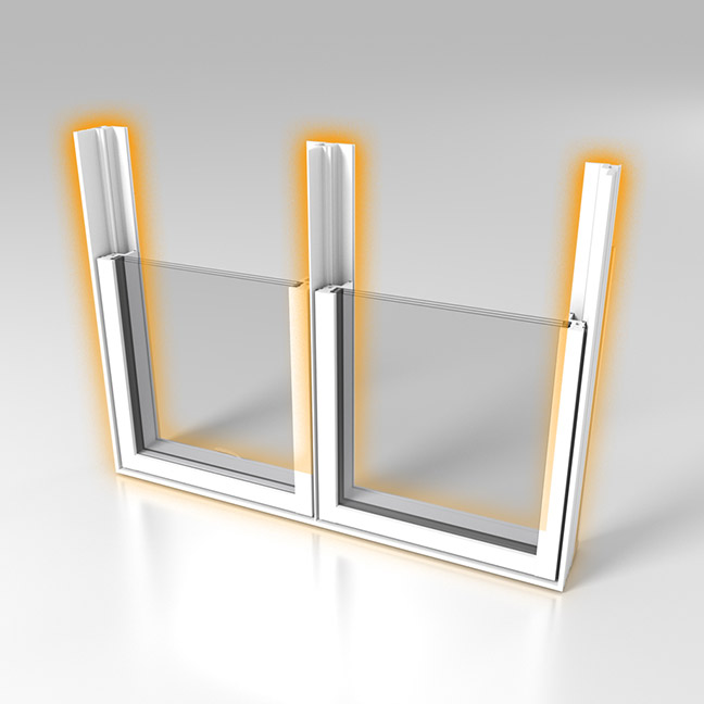 Nordik fixed windows feature superior structural construction.
