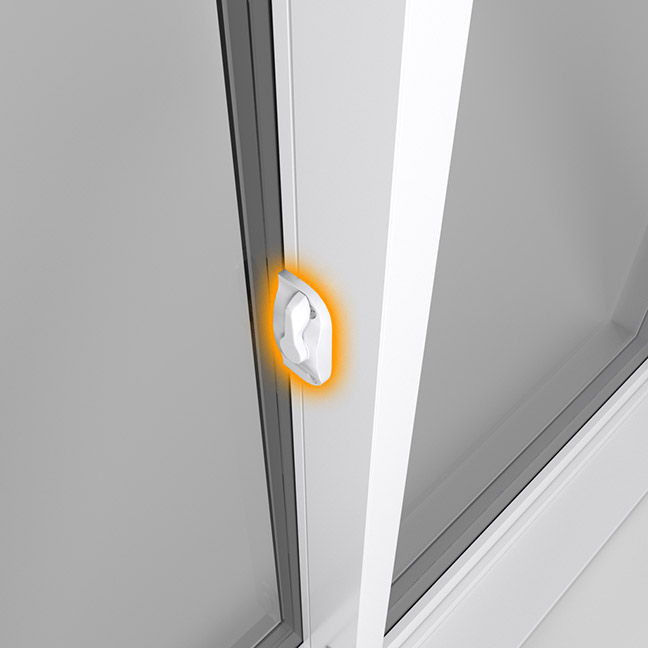 Nordik double slider windows feature decorative cam action locks.