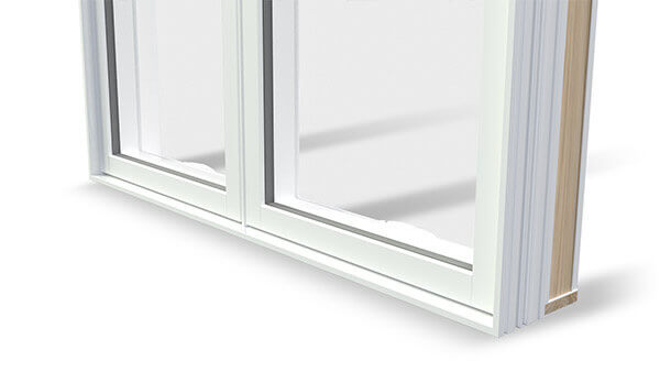Nordik casement windows feature a High-gloss finish.