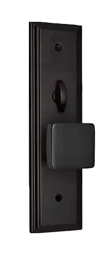 Image of square knob door handle