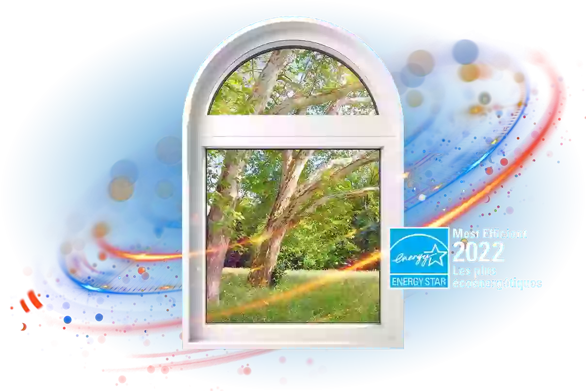 A RevoCell custom window with the Energy Star Most Efficient 2021 logo.