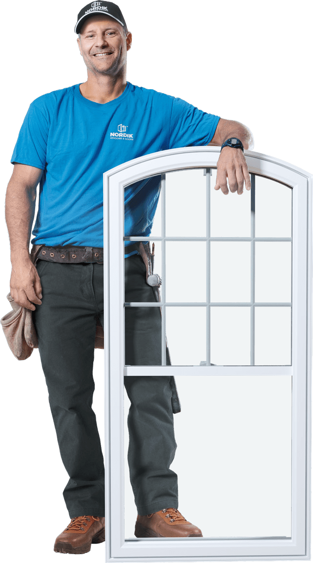 A Nordik Boston installer with an American-leading RevoCell window.