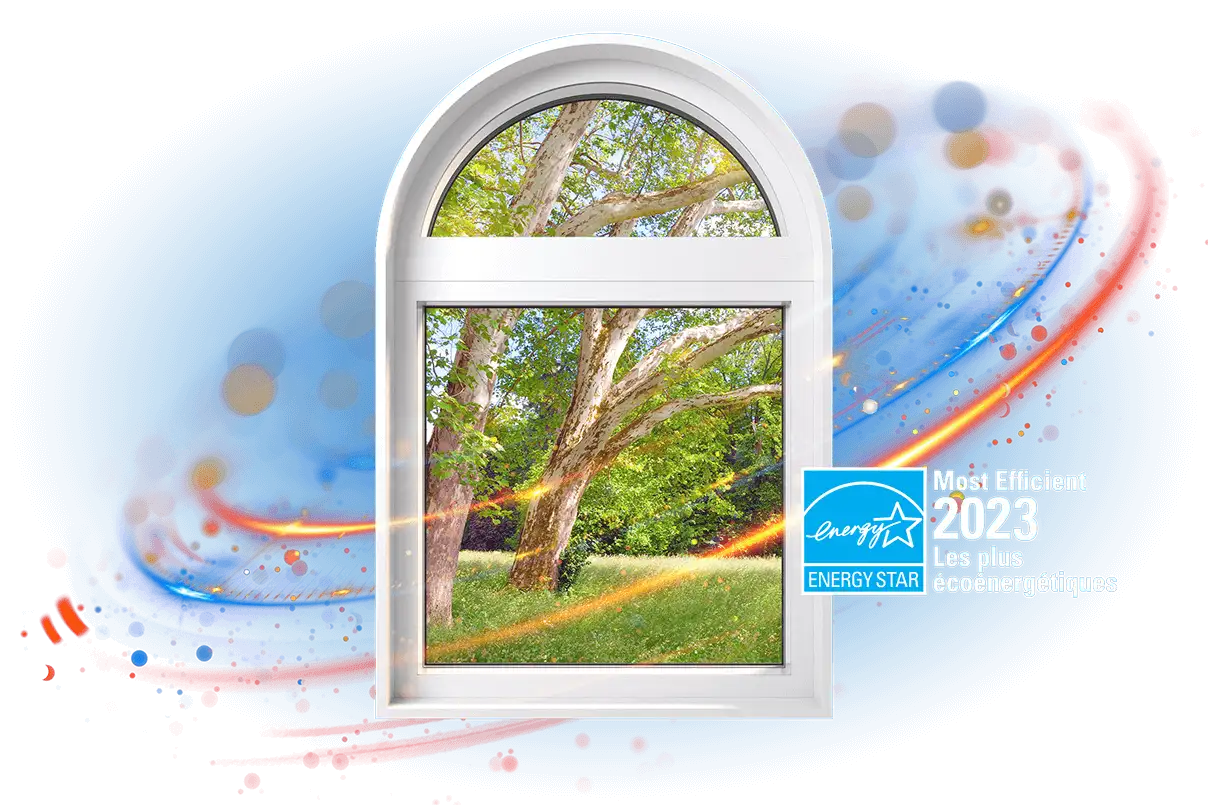 A RevoCell custom window with the Energy Star Most Efficient 2023 logo.