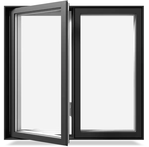 Image of partial open casement window