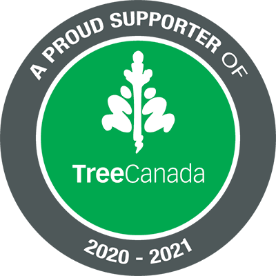 Proud Support of Tree Canada 2020 - 2021