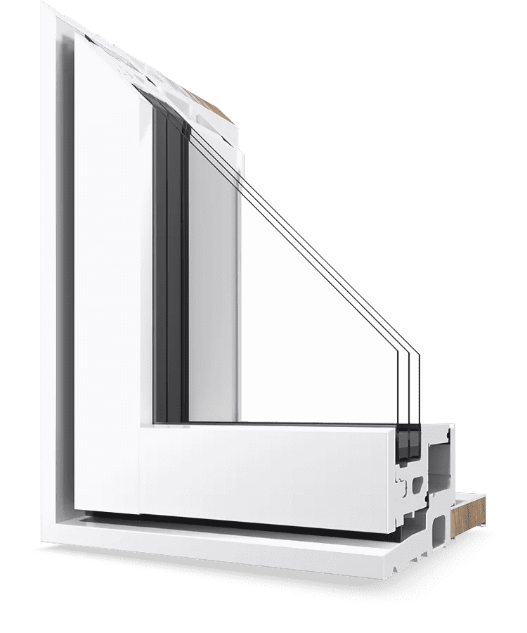 RevoCell Casement, Awning, and Bay mPVC windows are offered in a variety of colours.